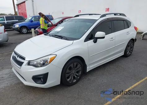 2012 Subaru Impreza 2.0I Sport Premium из США, поврежденный, VIN JF1GPAL69CG210615